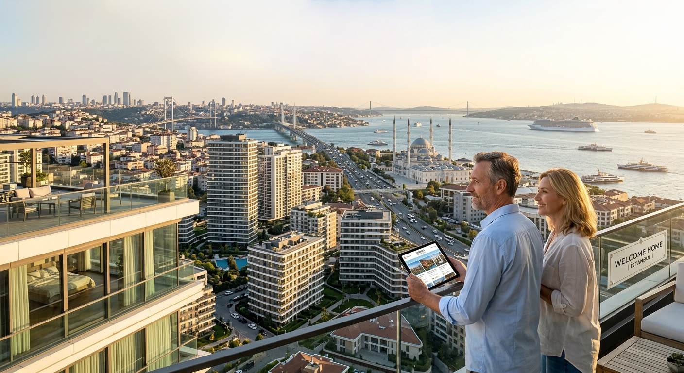 International property buyers exploring real estate in Türkiye